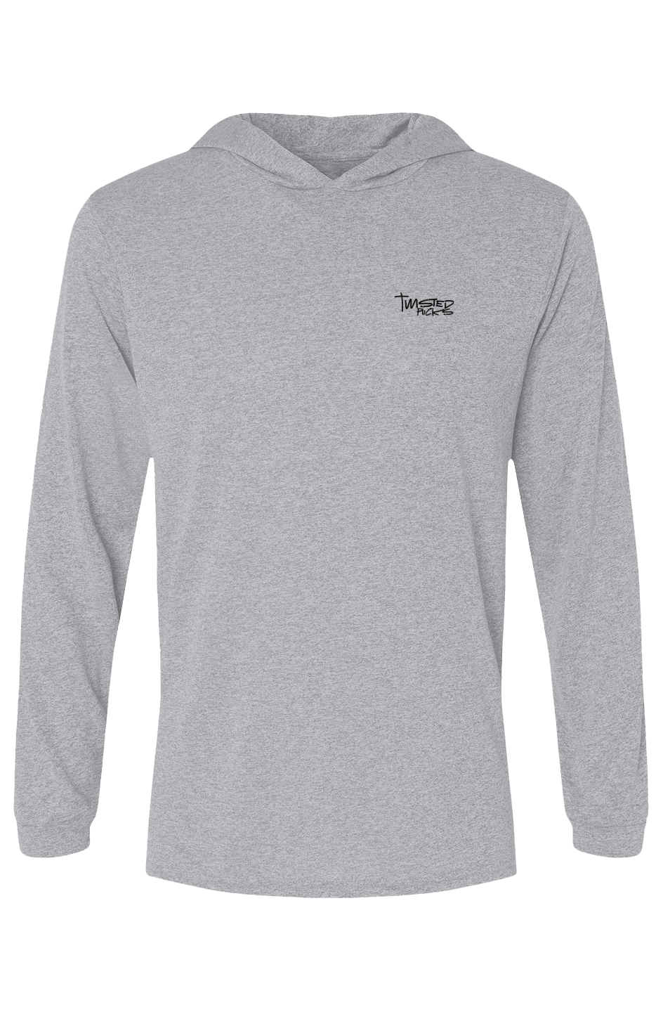 Bahama Hooded LS Heather Tee